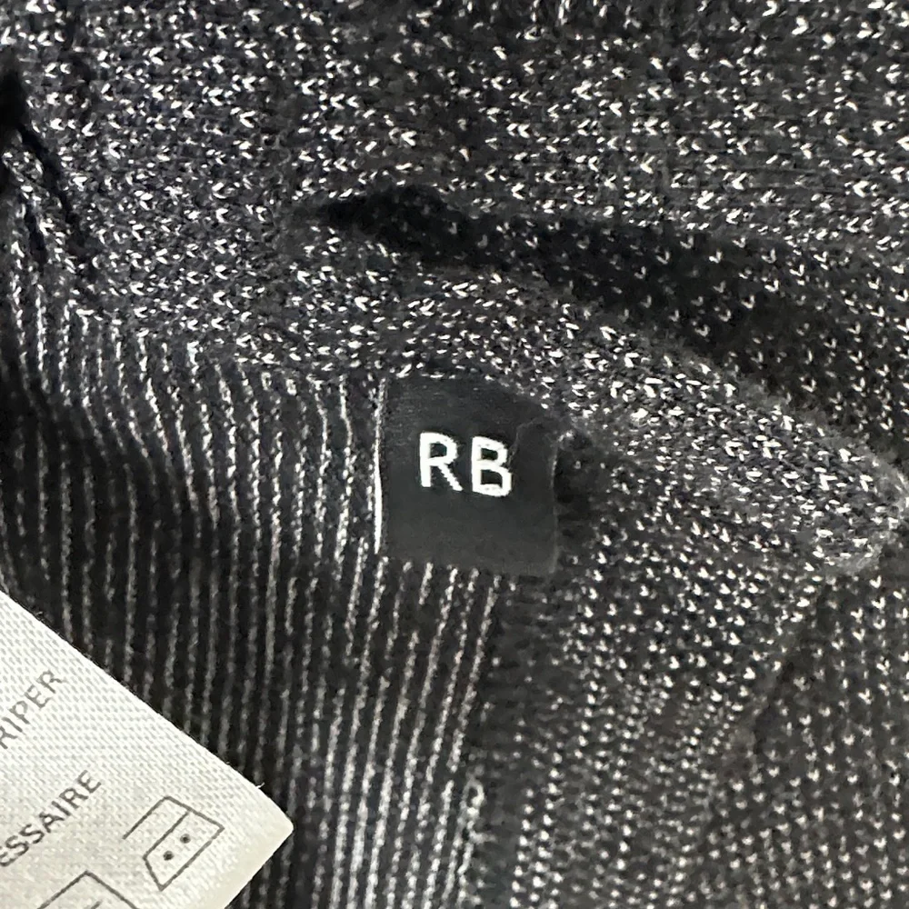 Robert Barakett Findlay Dark Gray Long Sleeve Polo Men’s XL Slim *WBF Large - Picture 6 of 13